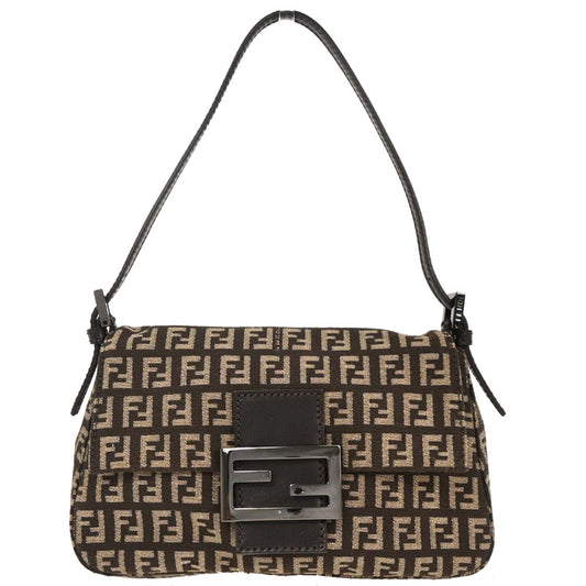 Fendi Brown Zucchino Handbag