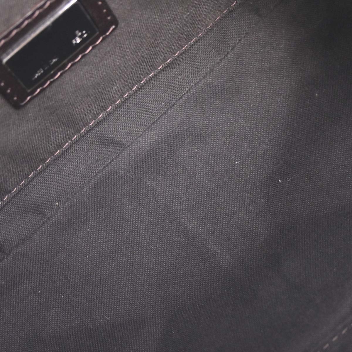 Fendi Brown Zucchino Handbag