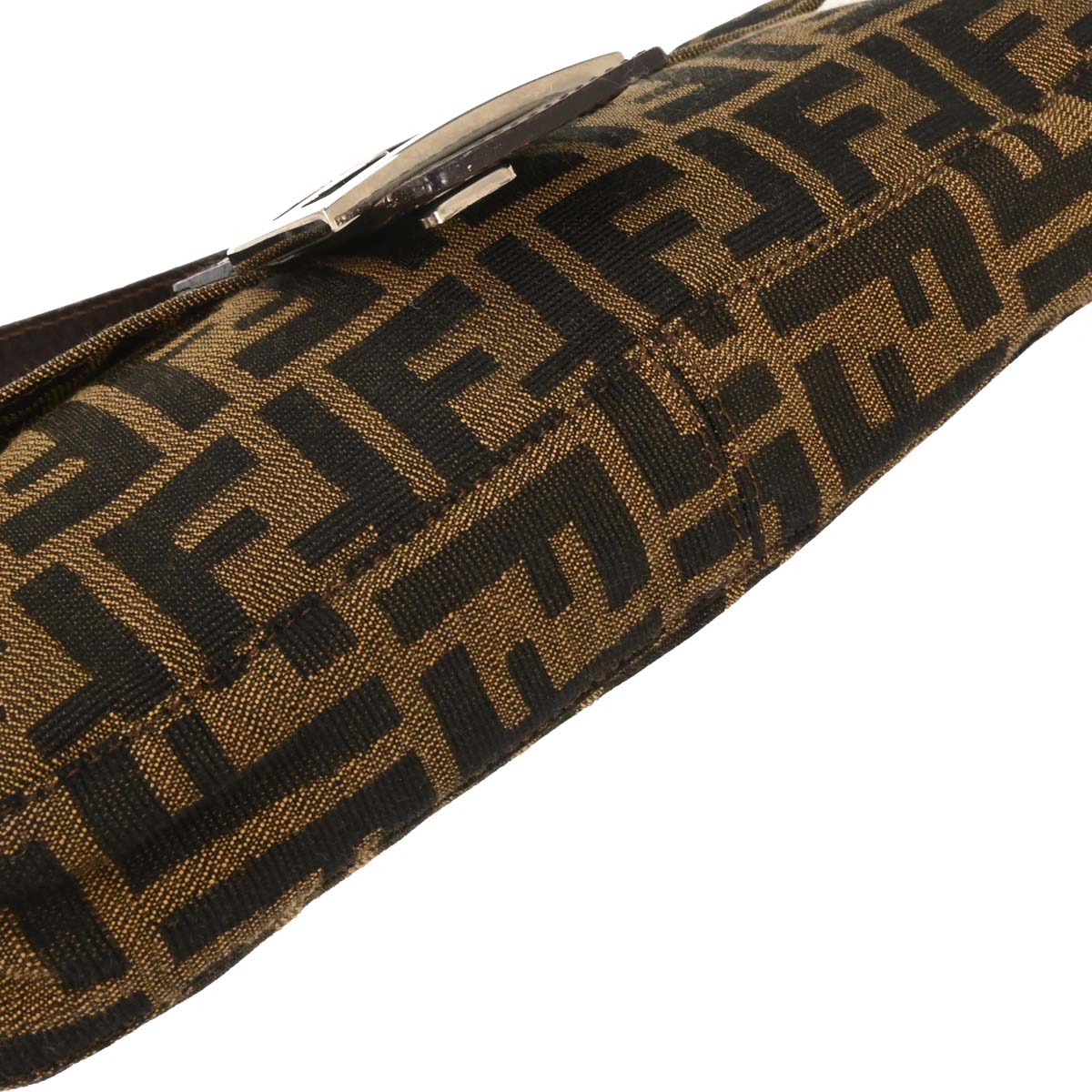 Fendi Brown Zucca Baguette Handbag