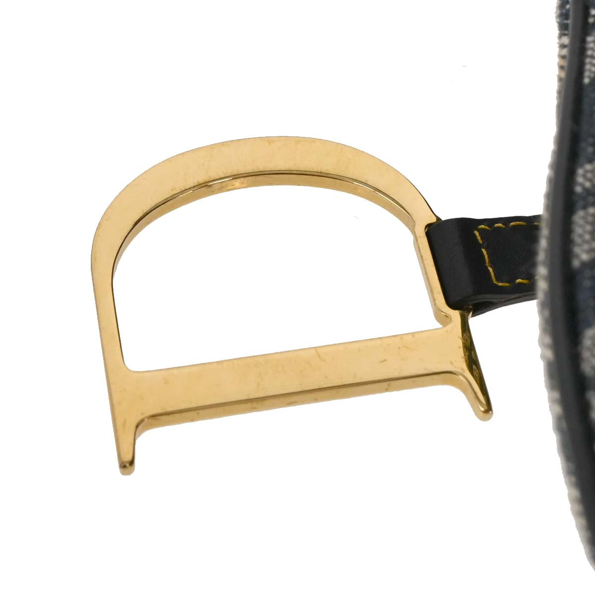 Christian Dior Navy Trotter Saddle Handbag