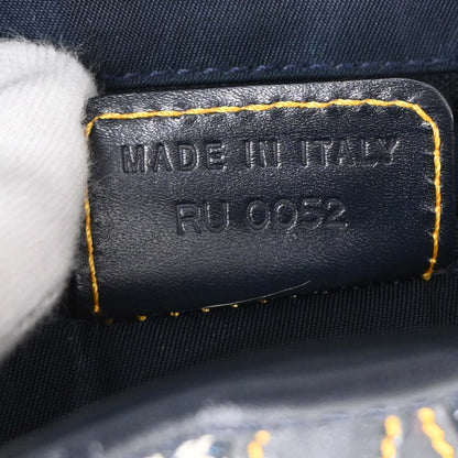 Christian Dior Navy Trotter Saddle Handbag