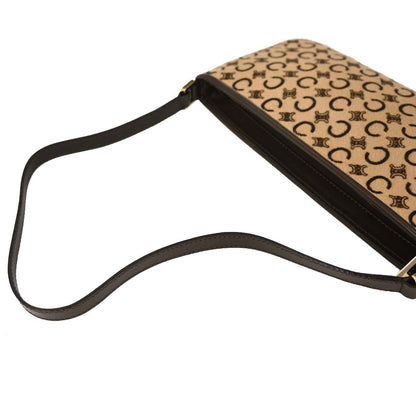 Celine * Brown Pony Hair C Macadam Handbag
