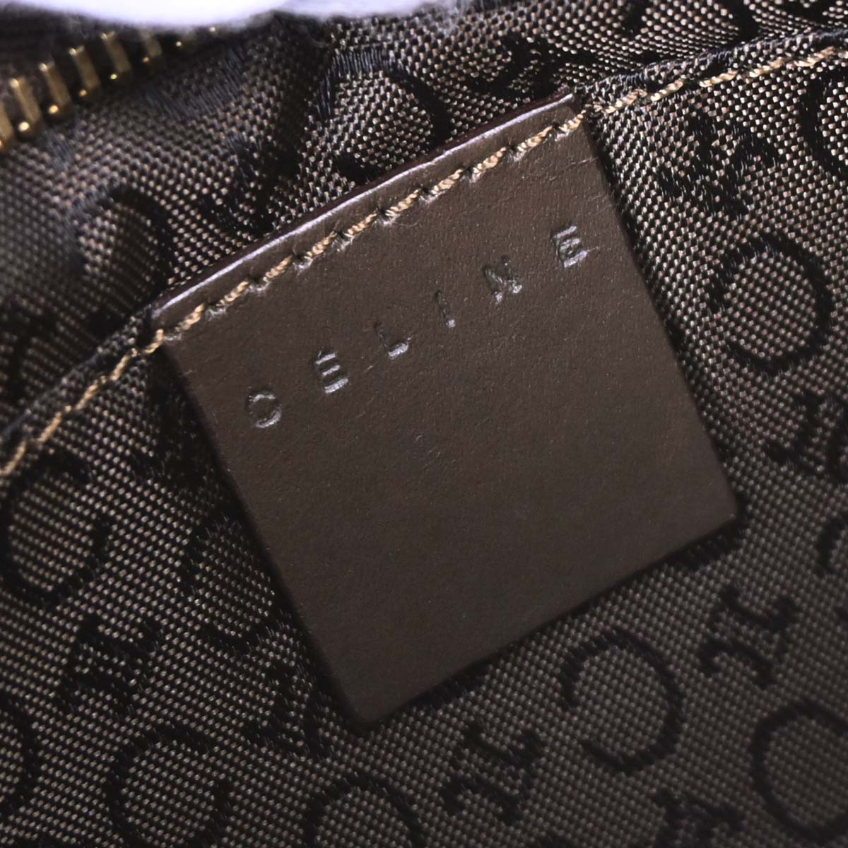 Celine * Brown Pony Hair C Macadam Handbag