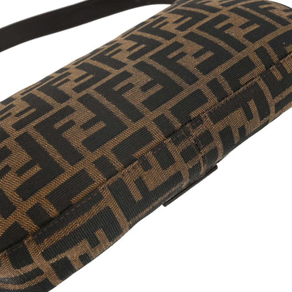 Fendi Brown Zucca Baguette Handbag