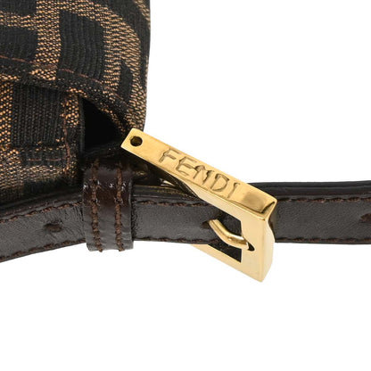 Fendi Brown Zucca Baguette Handbag