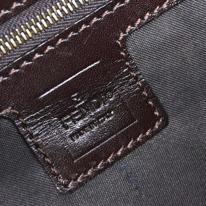 Fendi Brown Zucca Baguette Handbag