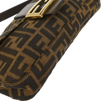 Fendi Brown Zucca Baguette Handbag