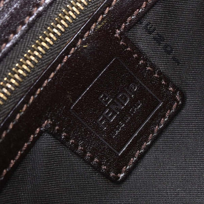 Fendi Brown Zucca Baguette Handbag