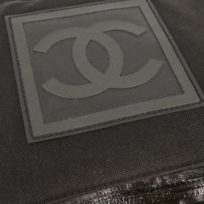 Chanel 2003-2004 Black Nylon Sport Line Shoulder Bag