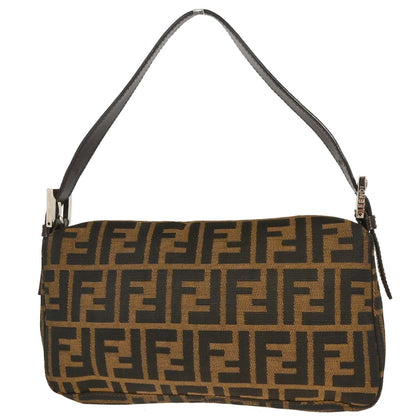 Fendi Brown Zucca Baguette Handbag