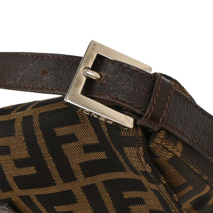Fendi Brown Zucca Baguette Handbag