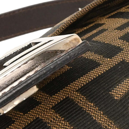Fendi Brown Zucca Baguette Handbag