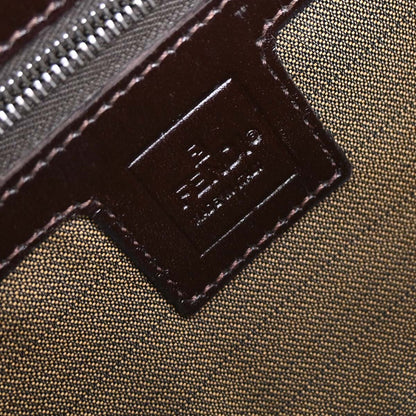 Fendi Brown Zucca Baguette Handbag