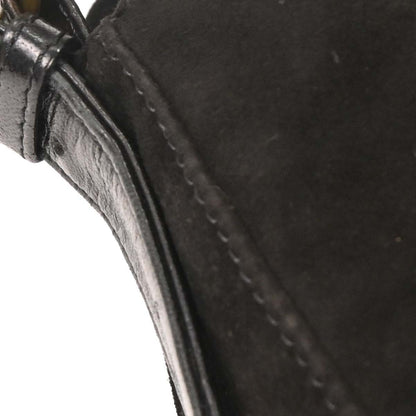Fendi Black Suede Handbag