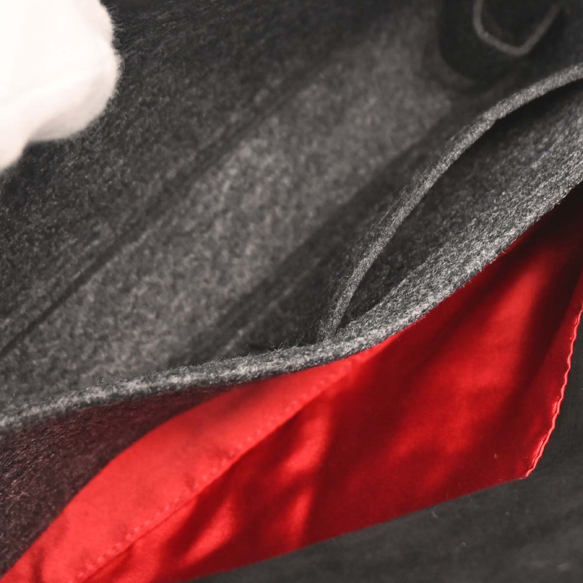 Fendi Black Suede Handbag