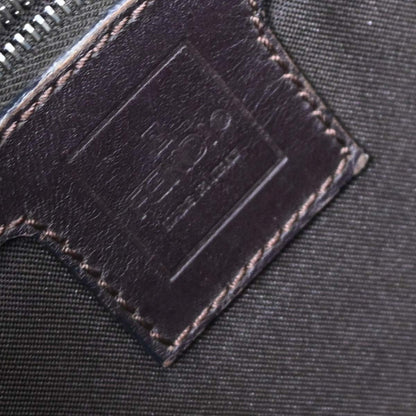 Fendi Brown Canvas Zucca Mamma Baguette Handbag