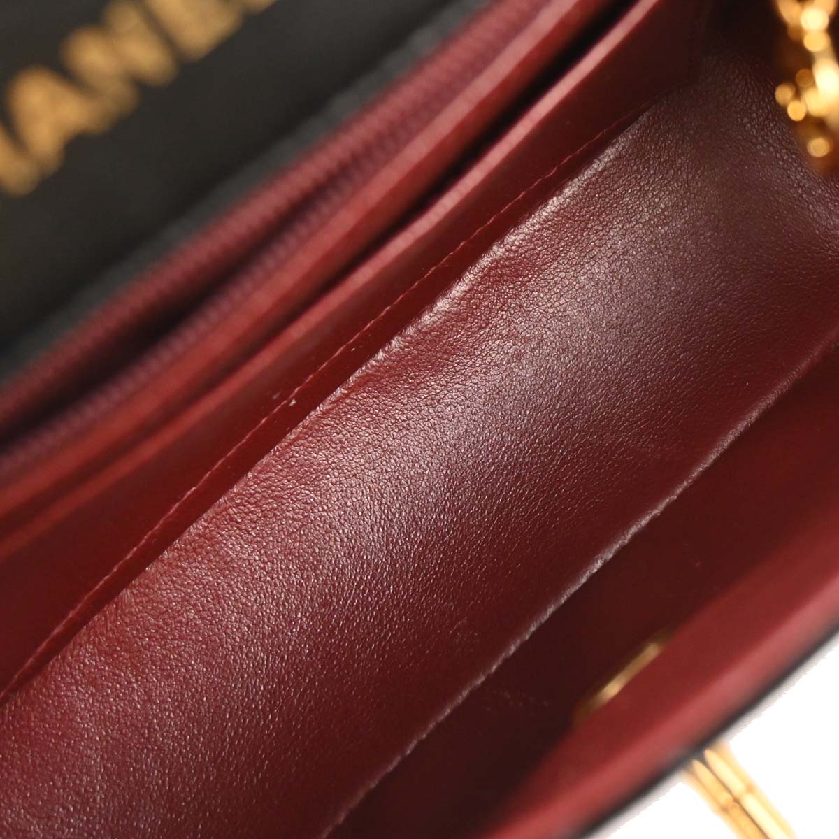 Chanel 1989-1991 Black Patent Mini Classic Square Flap Shoulder Bag 17