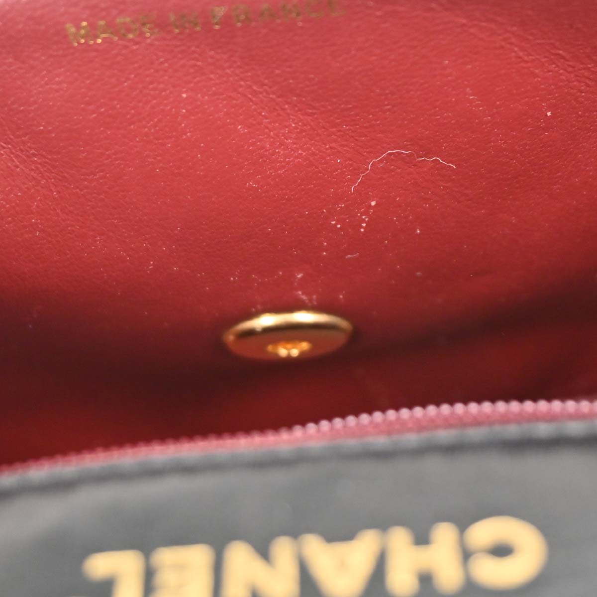 Chanel 1989-1991 Black Patent Mini Classic Square Flap Shoulder Bag 17