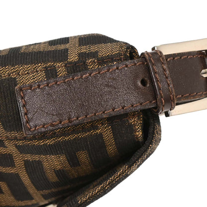 Fendi Brown Zucca Baguette Handbag