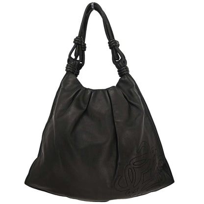Loewe Black Lambskin Tote Bag