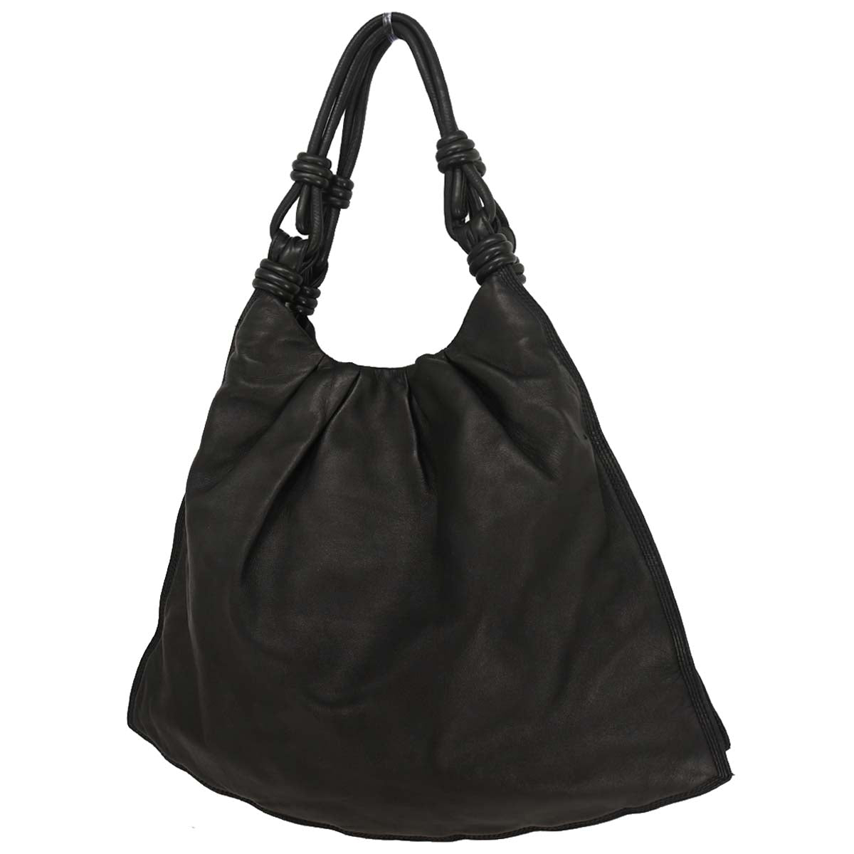 Loewe Black Lambskin Tote Bag