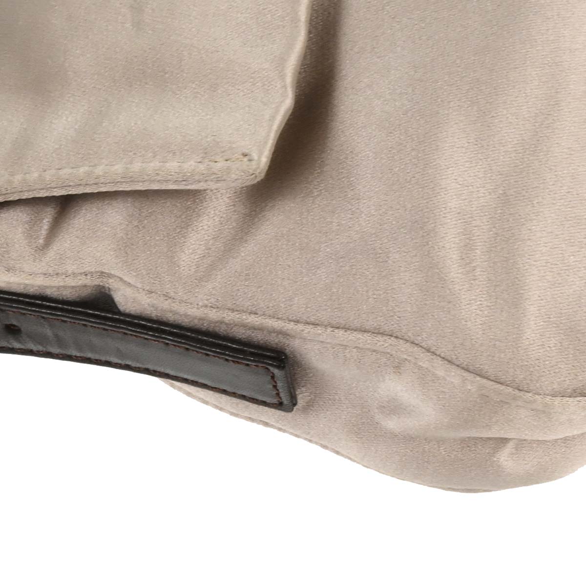 Fendi Gray Satin Baguette Handbag