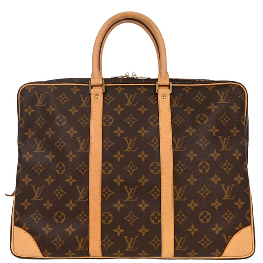 Louis Vuitton Monogram Porte Documents Voyage Handbag M53361