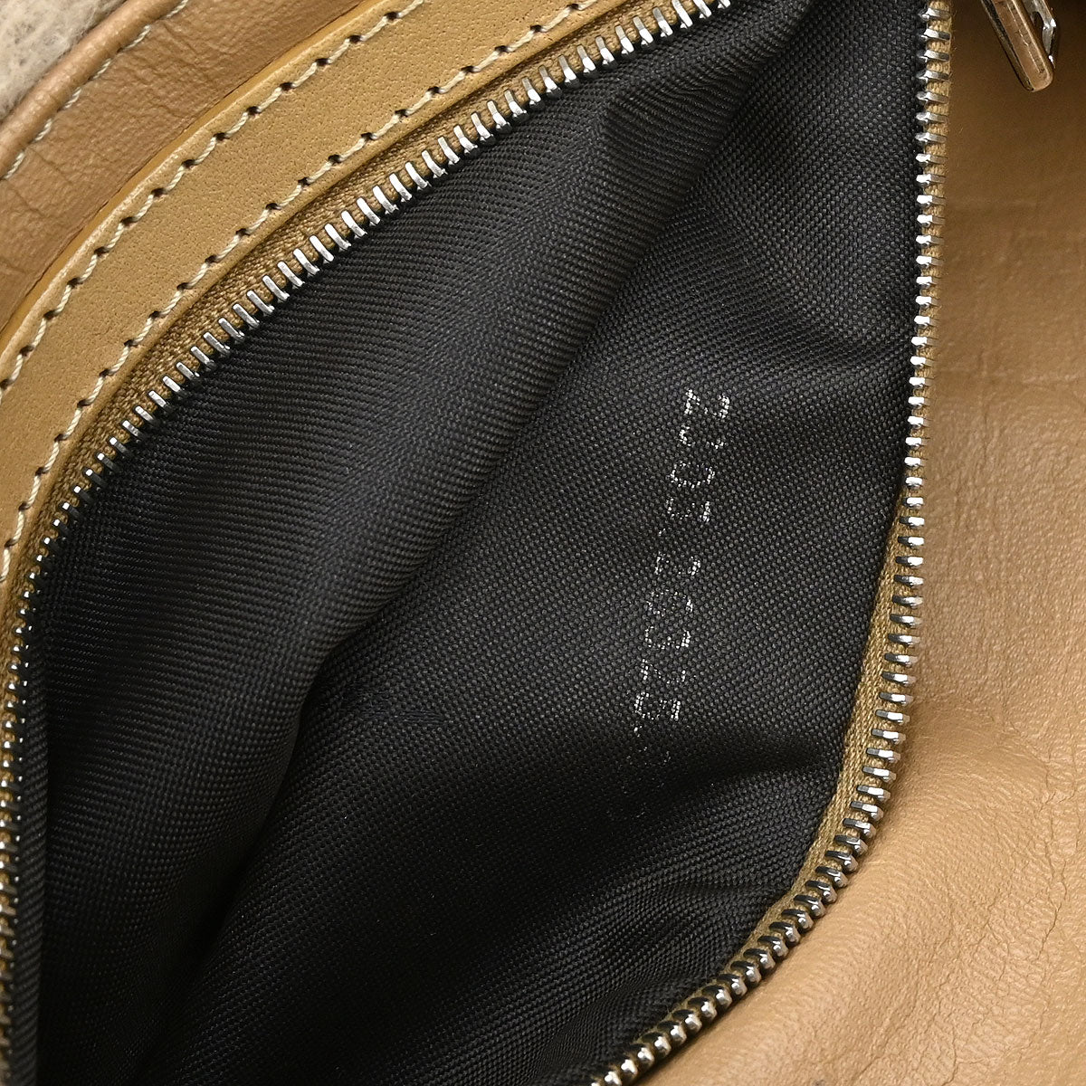 Fendi Off White Wool Zucca Mamma Baguette Handbag