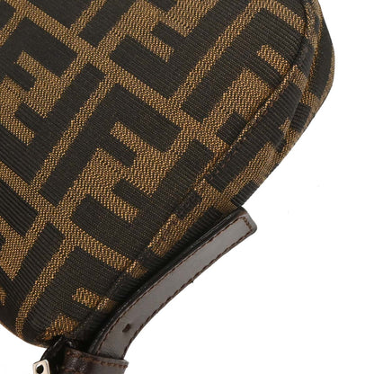 Fendi Brown Zucca Baguette Handbag