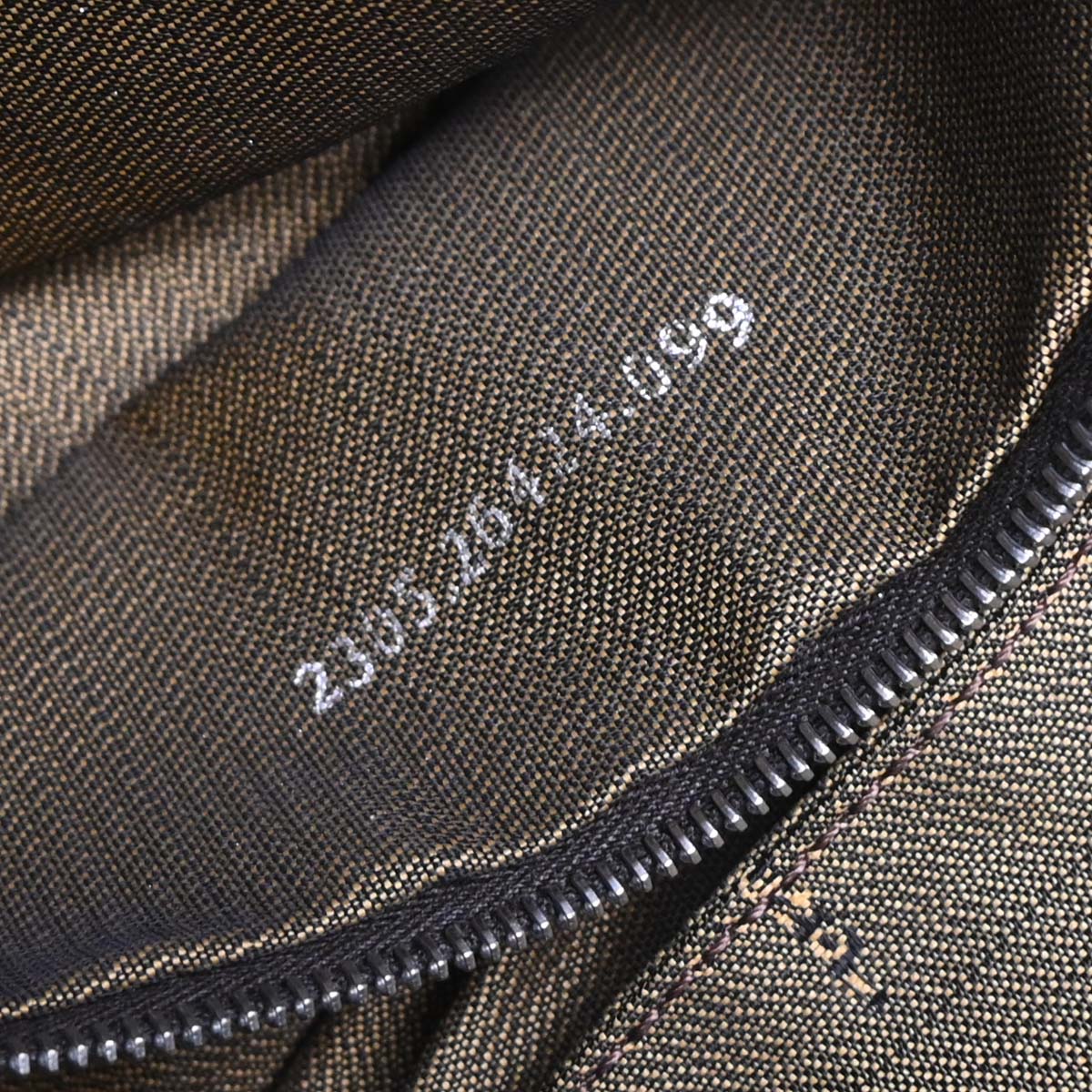 Fendi Brown Zucca Baguette Handbag