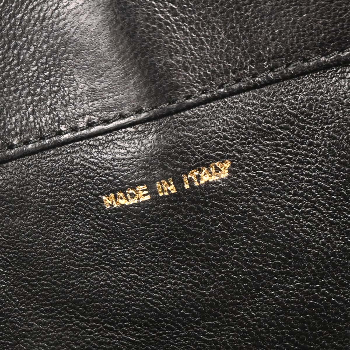 Chanel 1989-1991 Black Lambskin Shoulder Bag