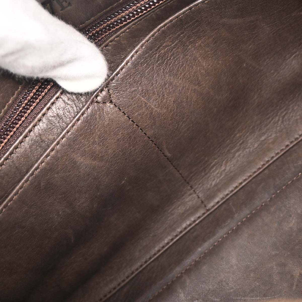 Loewe Brown Suede Leather Amazona 28 Handbag