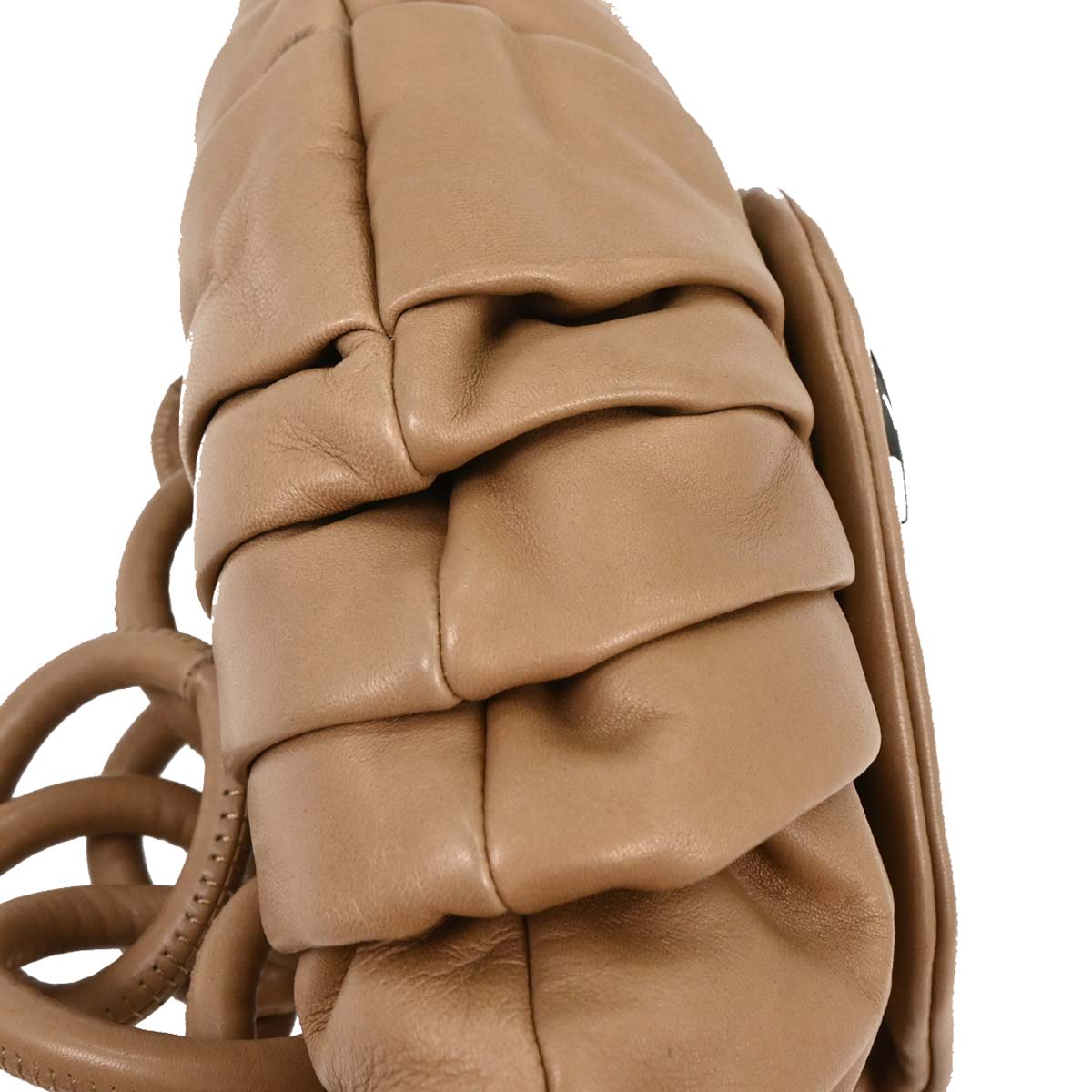 Chanel 2004-2005 Beige Lambskin Handbag