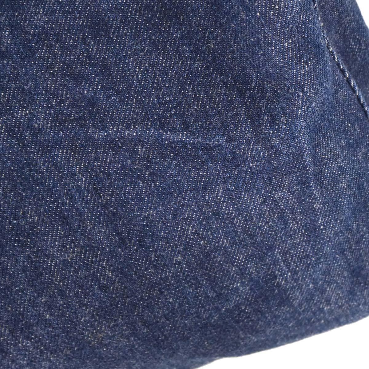 Fendi 2009 Blue Denim Mamma Baguette Handbag