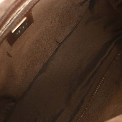 Fendi 2009 Blue Denim Mamma Baguette Handbag