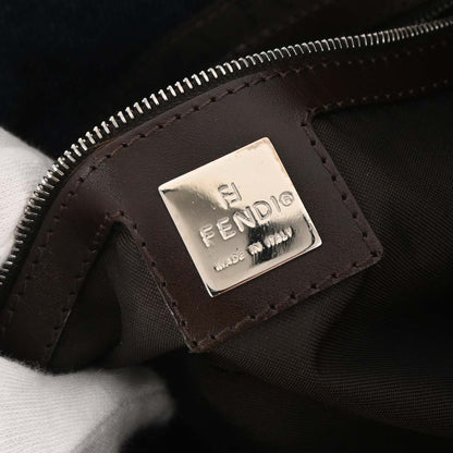 Fendi 2009 Blue Denim Mamma Baguette Handbag