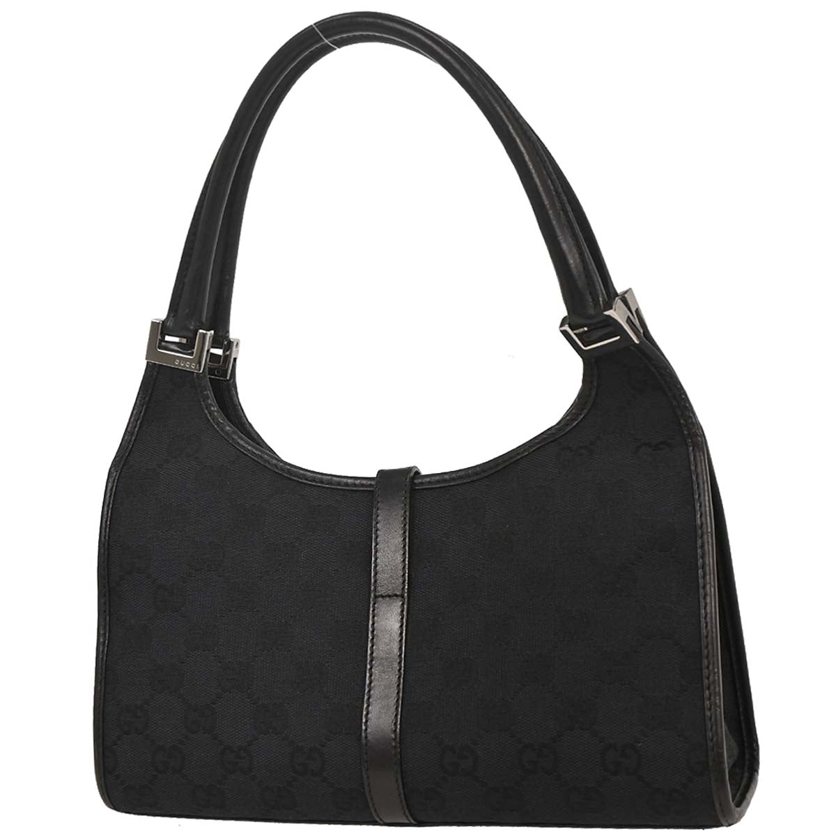 Gucci Black GG Jackie Handbag