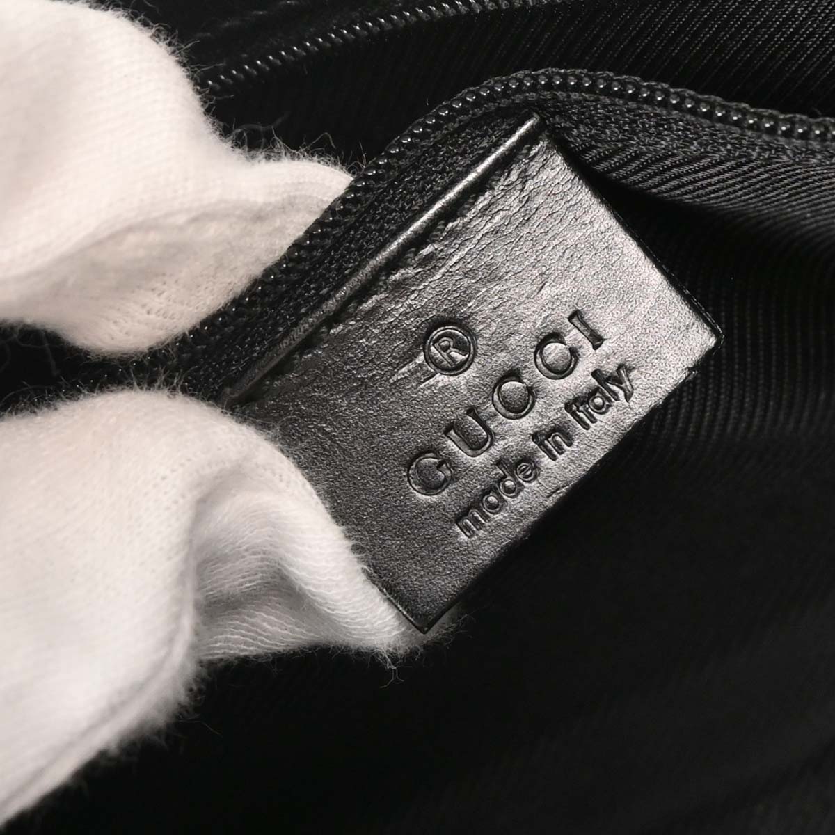 Gucci Black GG Jackie Handbag