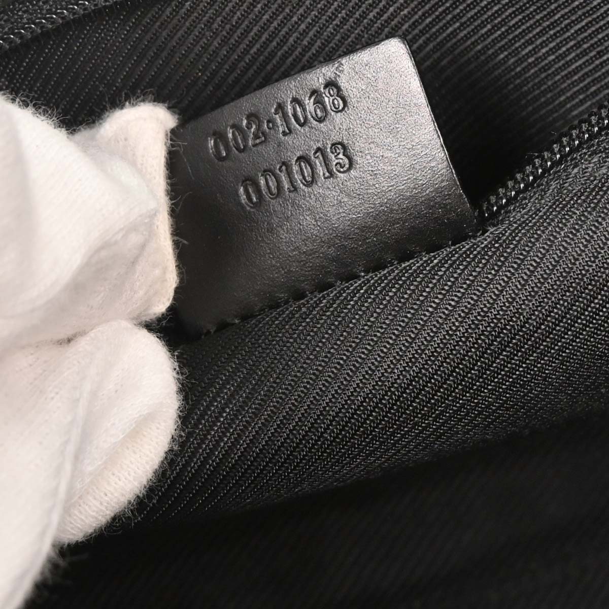 Gucci Black GG Jackie Handbag