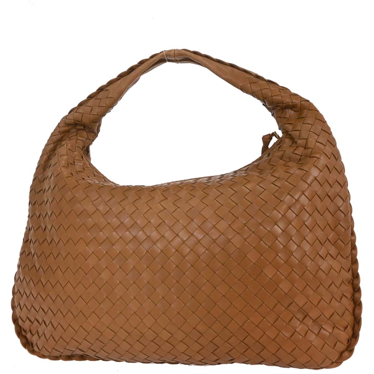 Bottega Veneta Brown Intrecciato Hobo Handbag