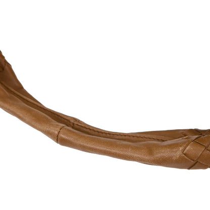 Bottega Veneta Brown Intrecciato Hobo Handbag