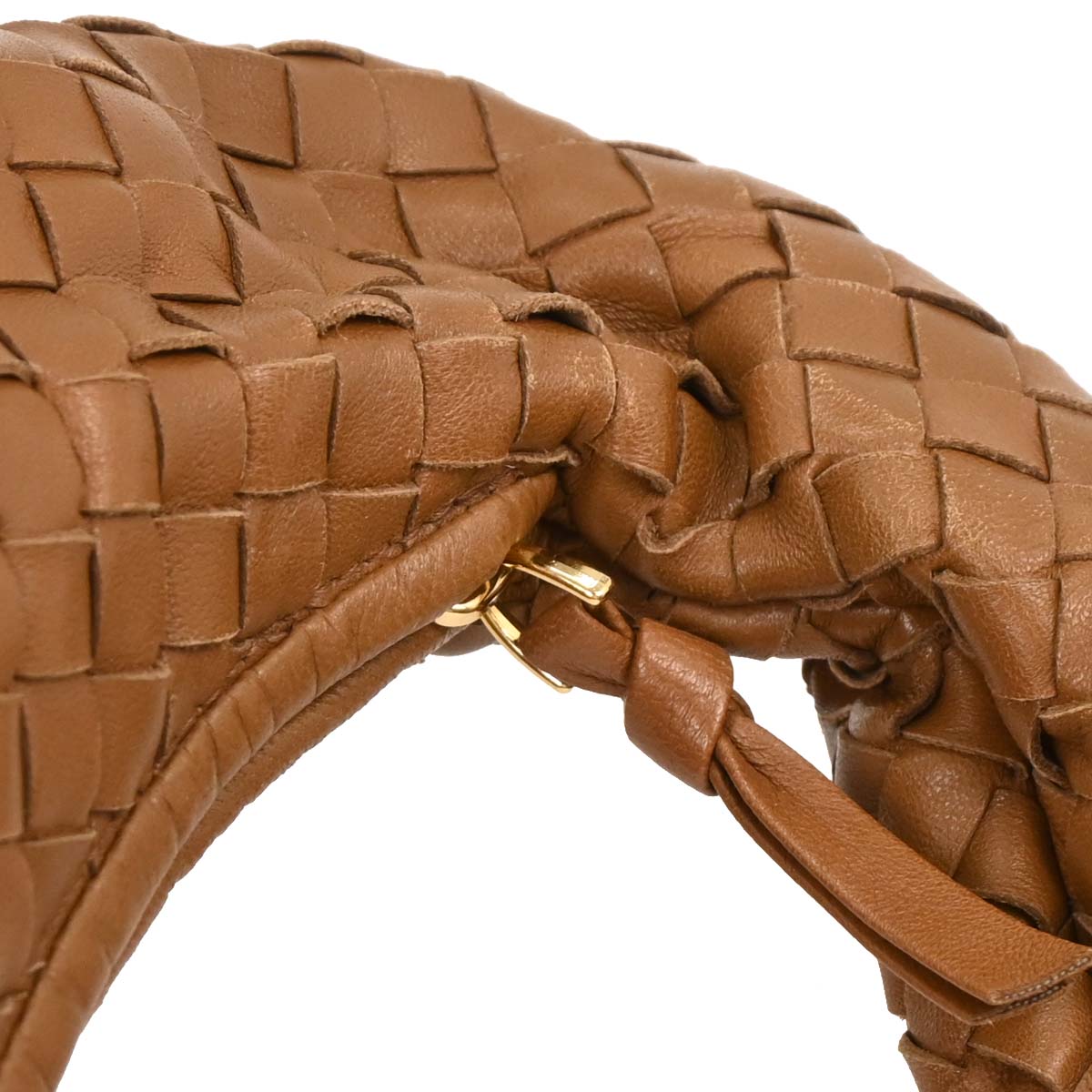 Bottega Veneta Brown Intrecciato Hobo Handbag