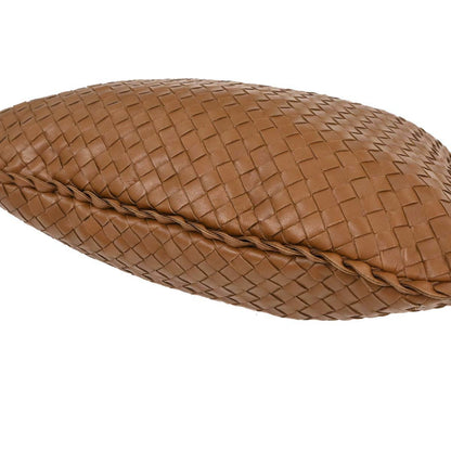 Bottega Veneta Brown Intrecciato Hobo Handbag