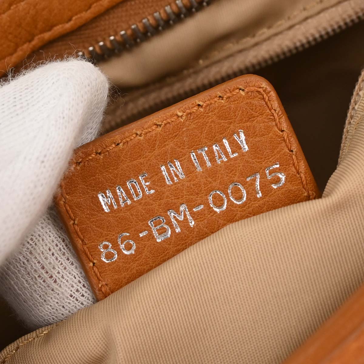 Christian Dior Beige Trotter Handbag