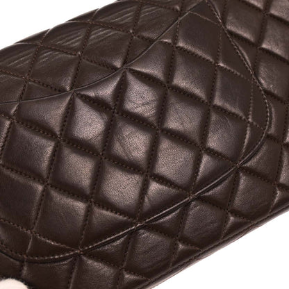 Chanel 1991-1994 Brown Lambskin Handbag