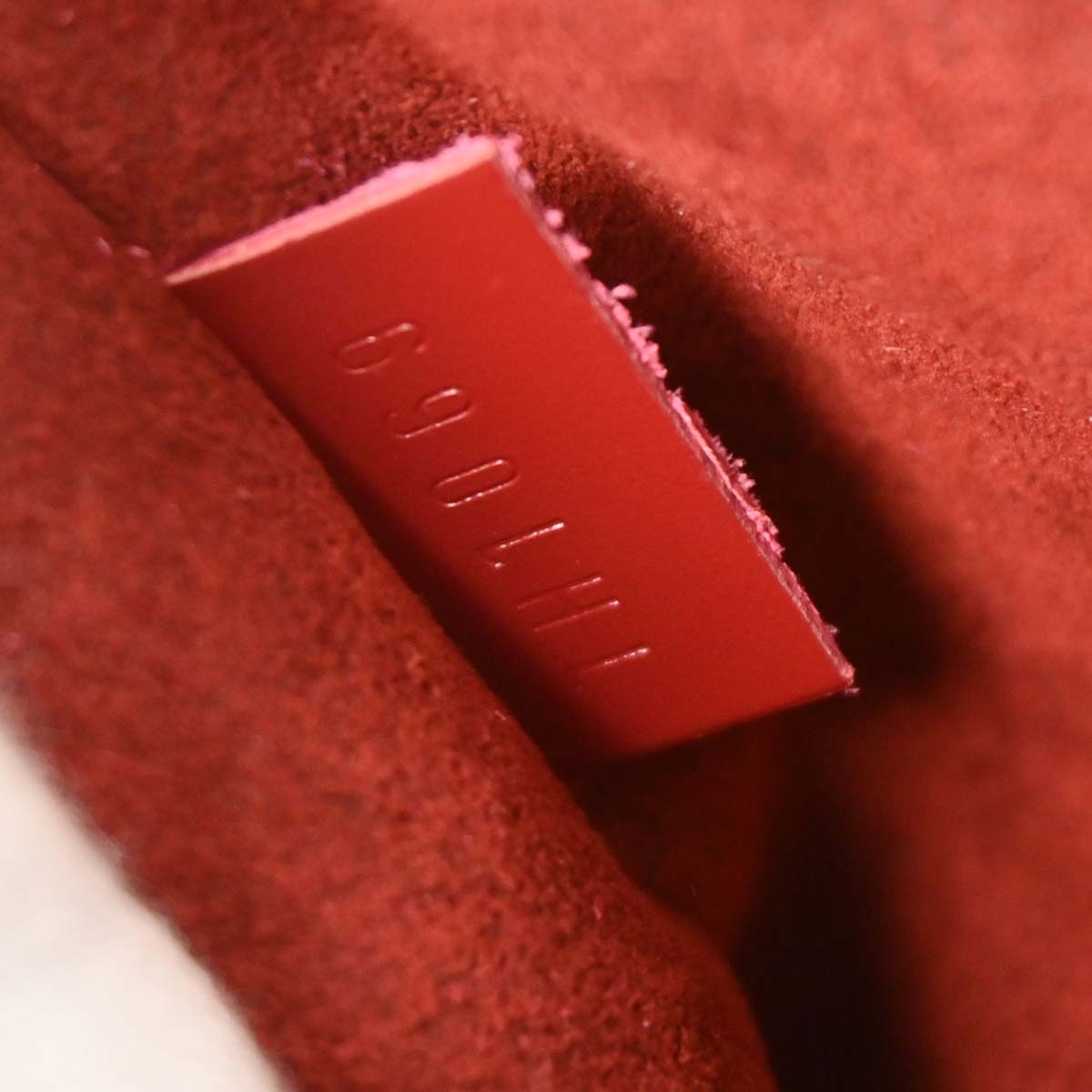 Louis Vuitton Red Epi Jasmin Handbag M5285M