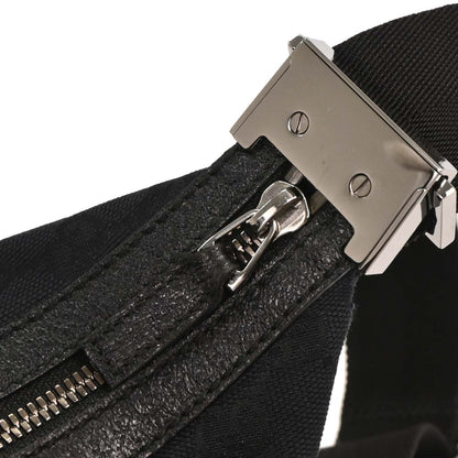 Gucci Black Canvas GG Shoulder Bag