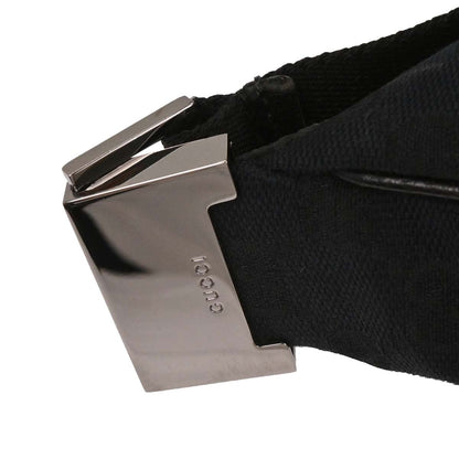 Gucci Black Canvas GG Shoulder Bag
