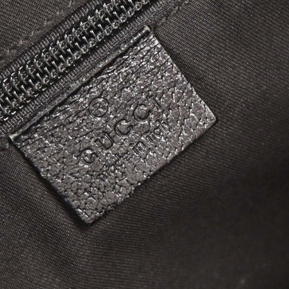 Gucci Black Canvas GG Shoulder Bag