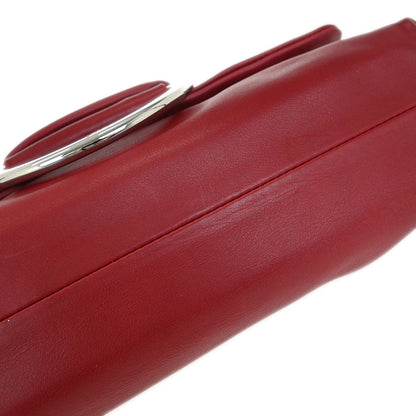 Christian Dior Red Demi Lune Handbag